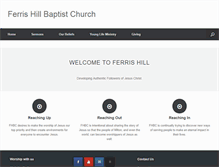 Tablet Screenshot of ferrishill.org